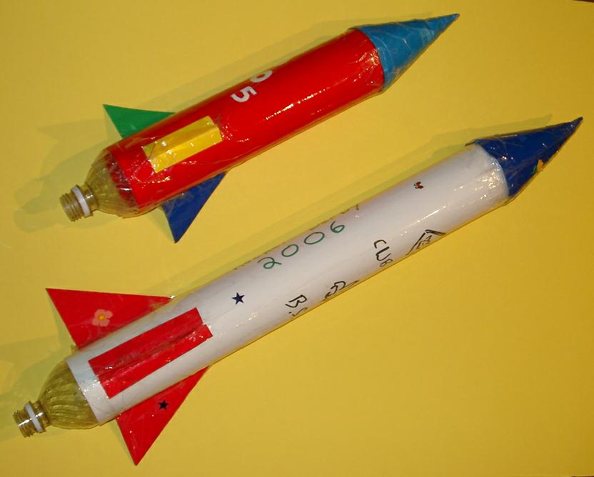 Paper Wrapped Rockets (click to enlarge)