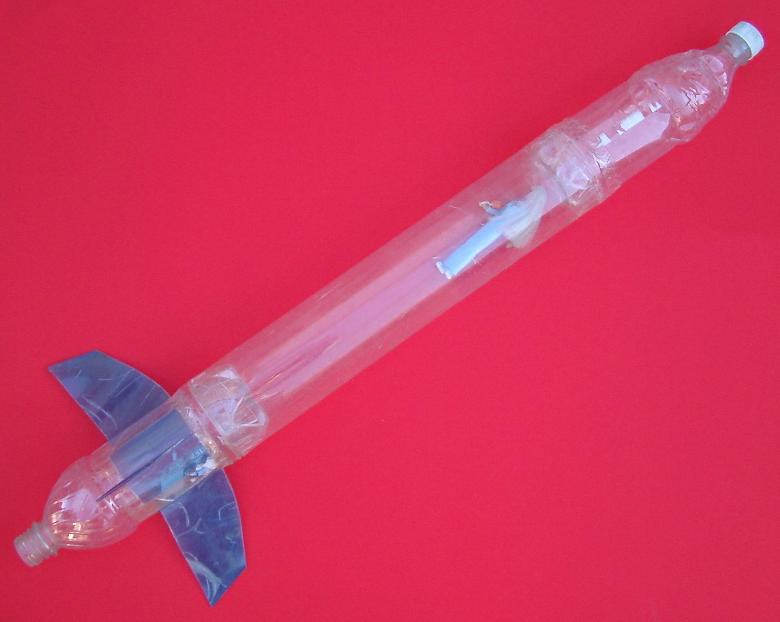 All Plastic Rocket with Barbie (click to enlarge)
